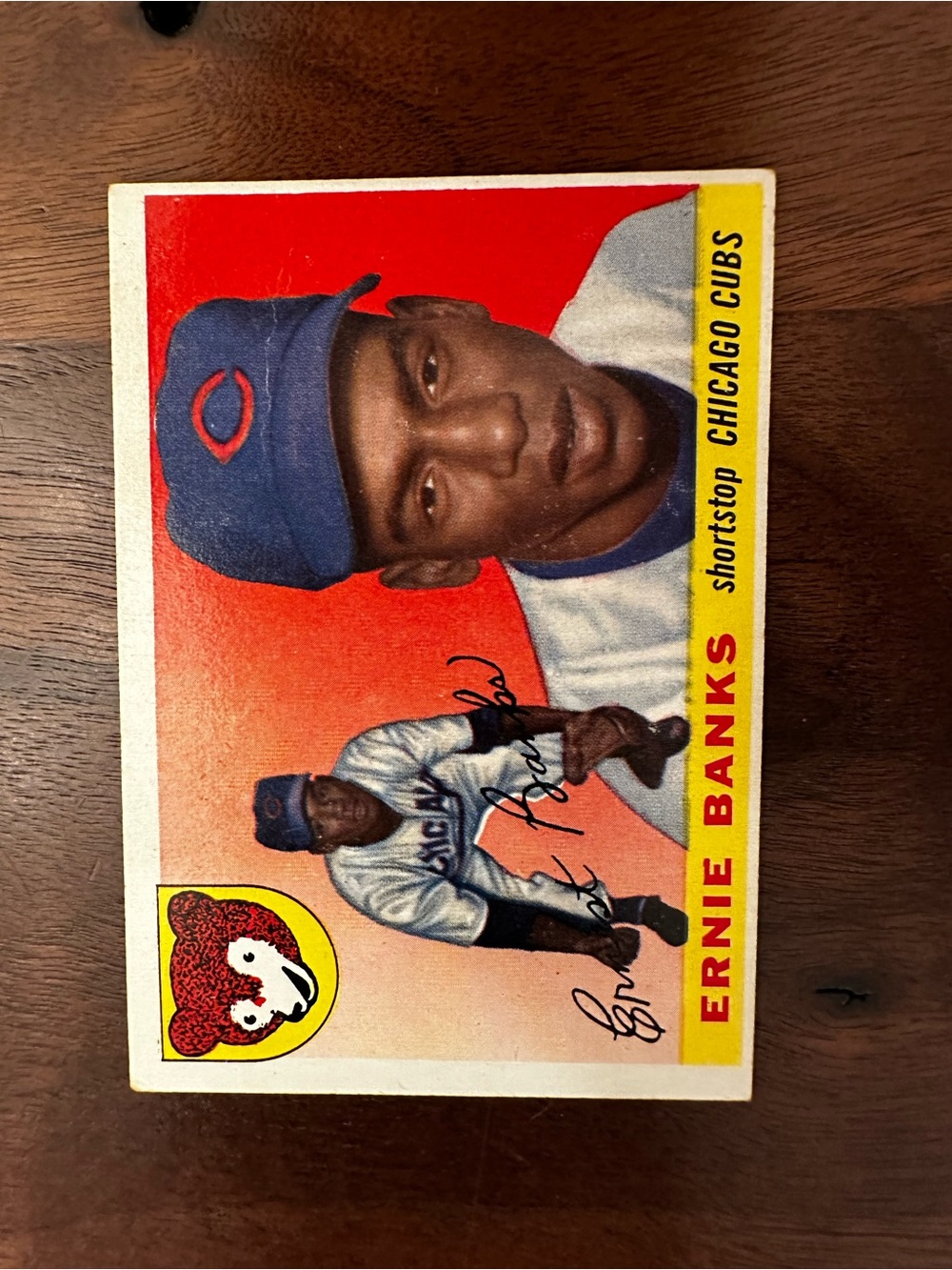 1955 Topps Ernie Banks -#28 - Picture 10 of 10